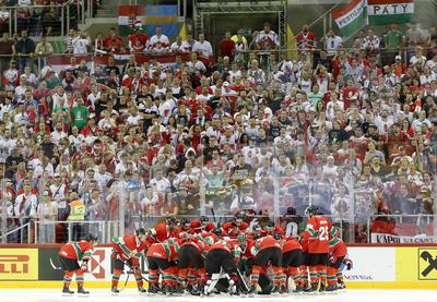 2018 IIHF Ice Hockey World Championship Division I Group A - Day One-stock-photo