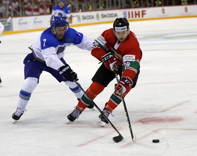 2018 IIHF Ice Hockey World Championship Division I Group A - Day One-stock-photo