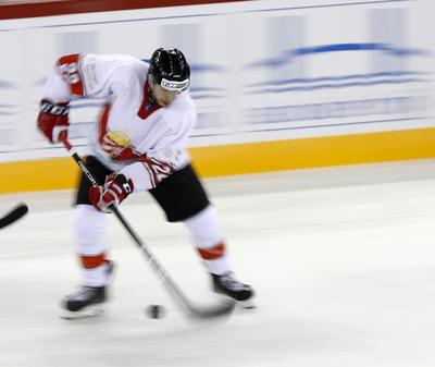 2018 IIHF Ice Hockey World Championship Division I Group A - Day Two-stock-photo