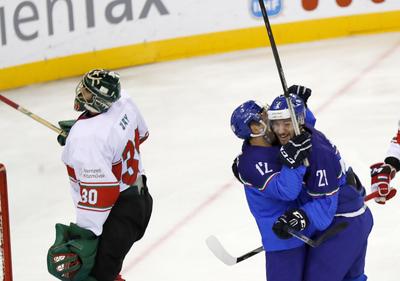 2018 IIHF Ice Hockey World Championship Division I Group A - Day Two-stock-foto