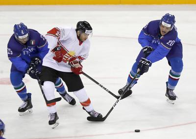 2018 IIHF Ice Hockey World Championship Division I Group A - Day Two-stock-foto