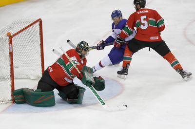 2018 IIHF Ice Hockey World Championship Division I Group A - Day Seven-stock-foto