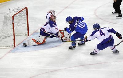 2018 IIHF Ice Hockey World Championship Division I Group A - Day Six-stock-photo