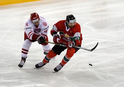 2018 IIHF Ice Hockey World Championship Division I Group A - Day Five-stock-foto