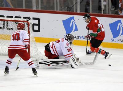 2018 IIHF Ice Hockey World Championship Division I Group A - Day Five-stock-photo