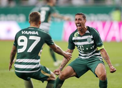Ferencvarosi TC v Vasas FC - Hungarian OTP Bank Liga-stock-foto