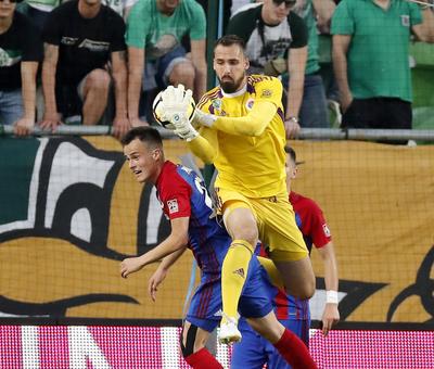 Ferencvarosi TC v Vasas FC - Hungarian OTP Bank Liga-stock-foto