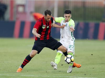 Budapest Honved v Ferencvarosi TC - Hungarian OTP Bank Liga-stock-foto