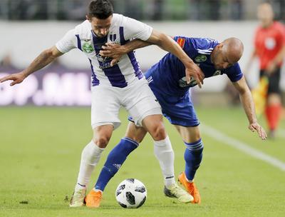 Puskas Akademia FC v Ujpest FC - Hungarian Cup Final-stock-photo