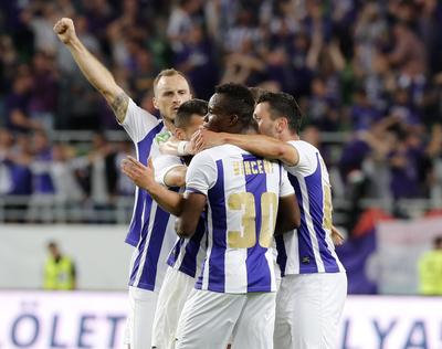 Puskas Akademia FC v Ujpest FC - Hungarian Cup Final-stock-photo