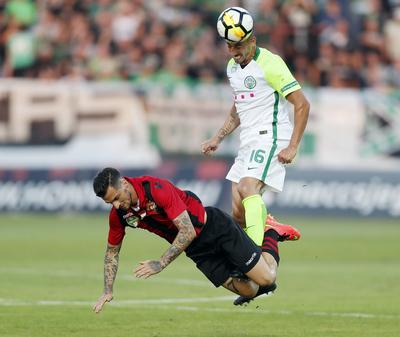 Budapest Honved v Ferencvarosi TC - Hungarian OTP Bank Liga-stock-foto