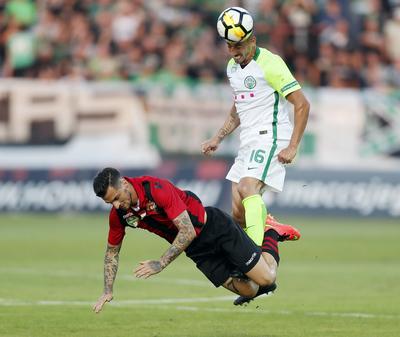 Budapest Honved v Ferencvarosi TC - Hungarian OTP Bank Liga-stock-photo