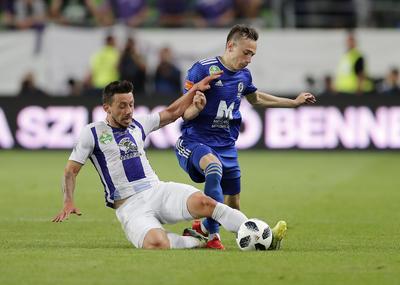 Puskas Akademia FC v Ujpest FC - Hungarian Cup Final-stock-photo