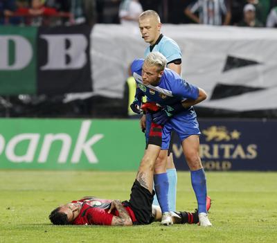 Budapest Honved v Ferencvarosi TC - Hungarian OTP Bank Liga-stock-foto