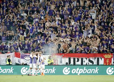 Puskas Akademia FC v Ujpest FC - Hungarian Cup Final-stock-photo