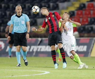 Budapest Honved v Ferencvarosi TC - Hungarian OTP Bank Liga-stock-foto