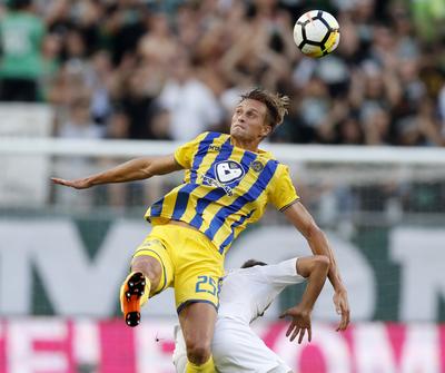 Ferencvarosi TC v Maccabi Tel-Aviv FC - UEFA Europa League First Qualifying Round-stock-photo