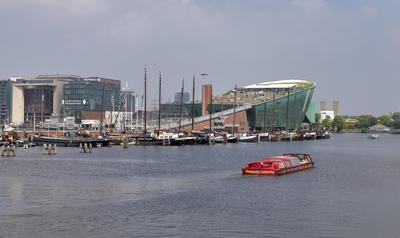 Cityscapes of Amsterdam-stock-photo