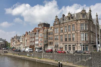 Cityscapes of Amsterdam-stock-photo