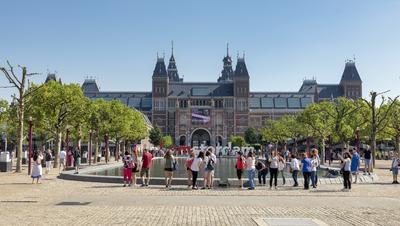 Cityscapes of Amsterdam-stock-foto