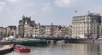 Cityscapes of Amsterdam-stock-foto