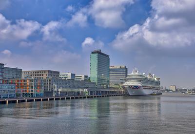 Cityscapes of Amsterdam-stock-photo