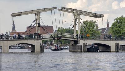 Cityscapes of Amsterdam-stock-photo