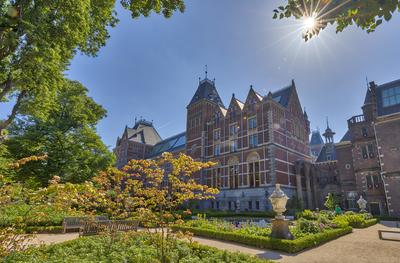 Cityscapes of Amsterdam-stock-photo