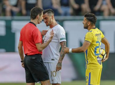 Ferencvarosi TC v Maccabi Tel-Aviv FC - UEFA Europa League First Qualifying Round-stock-foto