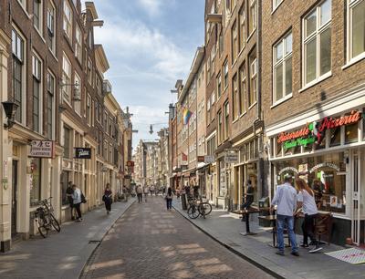 Cityscapes of Amsterdam-stock-photo