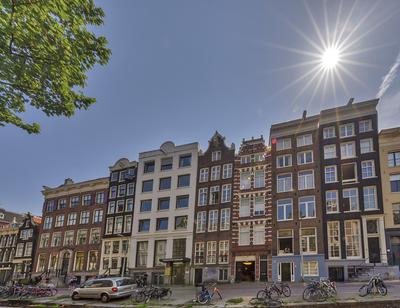Cityscapes of Amsterdam-stock-photo