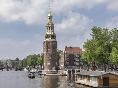 Cityscapes of Amsterdam-stock-photo