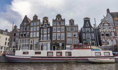 Cityscapes of Amsterdam-stock-foto