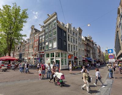 Cityscapes of Amsterdam-stock-photo