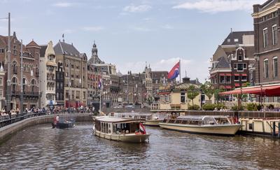 Cityscapes of Amsterdam-stock-foto