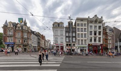 Cityscapes of Amsterdam-stock-photo