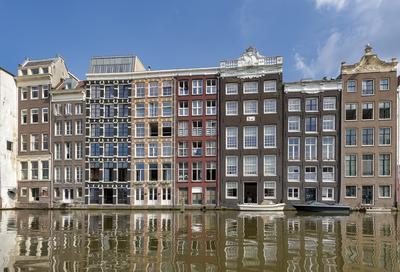 Cityscapes of Amsterdam-stock-photo