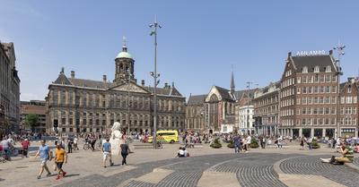 Cityscapes of Amsterdam-stock-photo