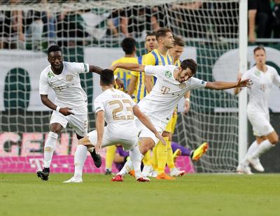 Ferencvarosi TC v Maccabi Tel-Aviv FC - UEFA Europa League First Qualifying Round-stock-foto