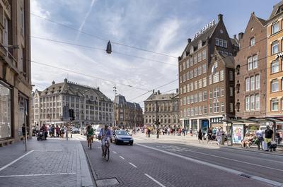 Cityscapes of Amsterdam-stock-photo