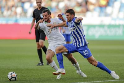 MTK Budapest v Ferencvarosi TC - Hungarian OTP Bank Liga-stock-photo