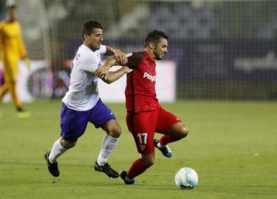 Ujpest FC v Sevilla FC - UEFA Europa League Second Qualifying Round: 2nd Leg-stock-foto