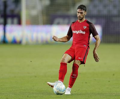 Ujpest FC v Sevilla FC - UEFA Europa League Second Qualifying Round: 2nd Leg-stock-photo