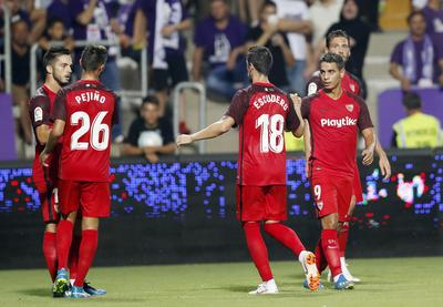 Ujpest FC v Sevilla FC - UEFA Europa League Second Qualifying Round: 2nd Leg-stock-photo