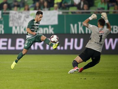 Ferencvarosi TC v MTK Budapest - Hungarian OTP Bank Liga-stock-photo