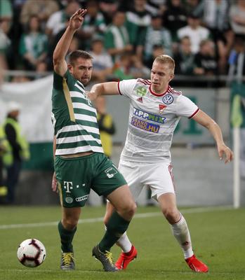 Ferencvarosi TC v DVSC - Hungarian OTP Bank Liga-stock-photo