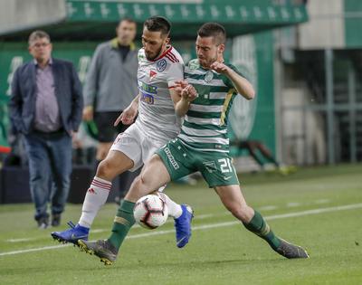 Ferencvarosi TC v DVSC - Hungarian OTP Bank Liga-stock-photo