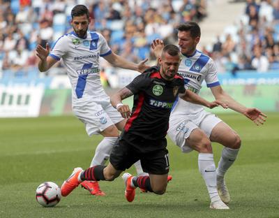 MTK Budapest v Budapest Honved - Hungarian OTP Bank Liga-stock-photo