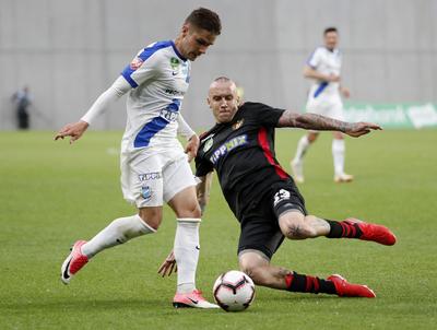 MTK Budapest v Budapest Honved - Hungarian OTP Bank Liga-stock-foto
