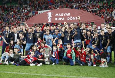 Budapest Honved v MOL Vidi FC - Hungarian Cup Final-stock-photo